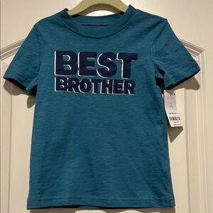 Carter’s | (2T) Best Brother Teal Graphic Tee - Kids